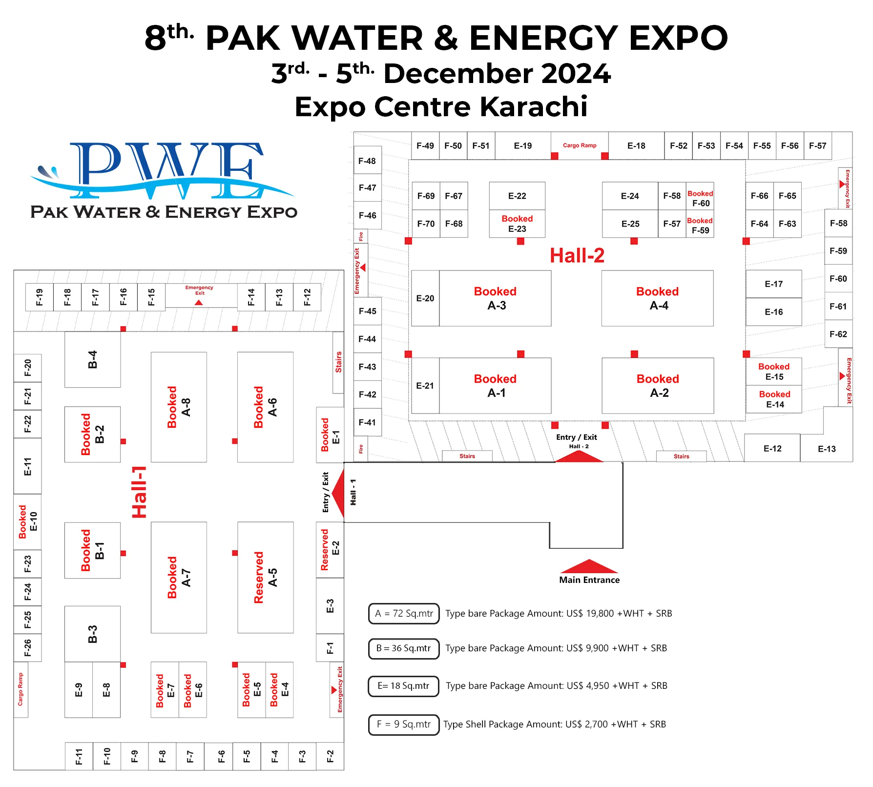 Pak Water Expo Floor Plan