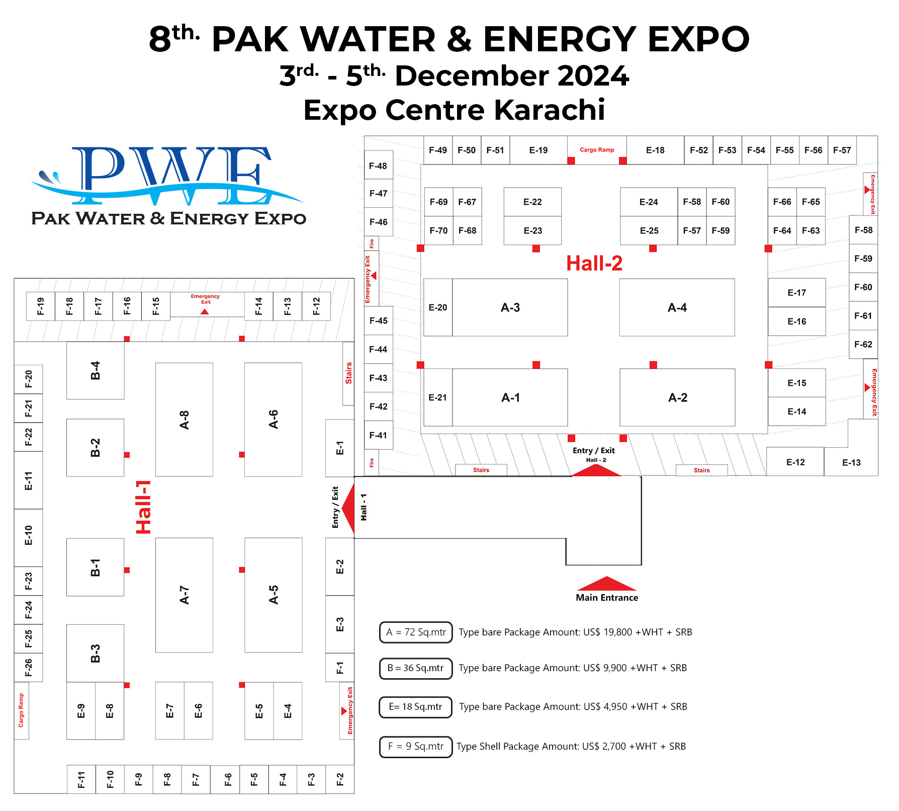 Pak Water Expo Floor Plan